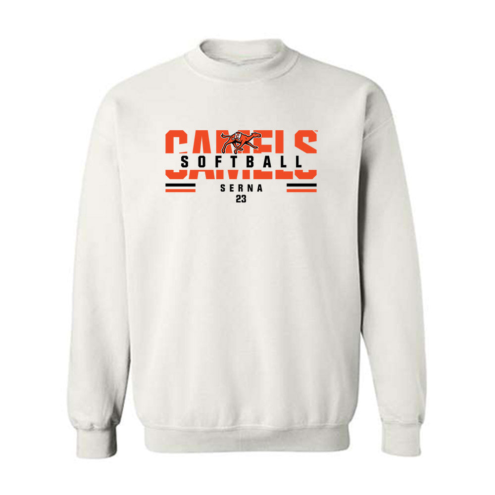 Campbell - NCAA Softball : Katherine Serna - Crewneck Sweatshirt