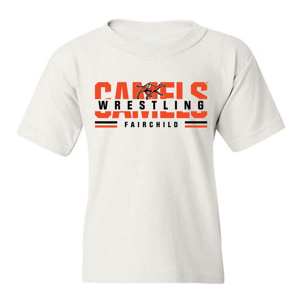 Campbell - NCAA Wrestling : Oliver Fairchild - Classic Fashion Shersey Youth T-Shirt-0
