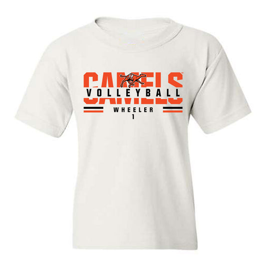 Campbell - NCAA Women's Volleyball : Lauren Wheeler - Classic Fashion Shersey Youth T-Shirt-0
