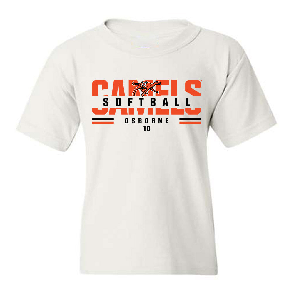 Campbell - NCAA Softball : Ella Osborne - Classic Fashion Shersey Youth T-Shirt-0
