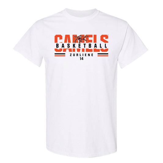 Campbell - NCAA Men's Basketball : Caleb Zurliene - Classic Fashion Shersey T-Shirt-0