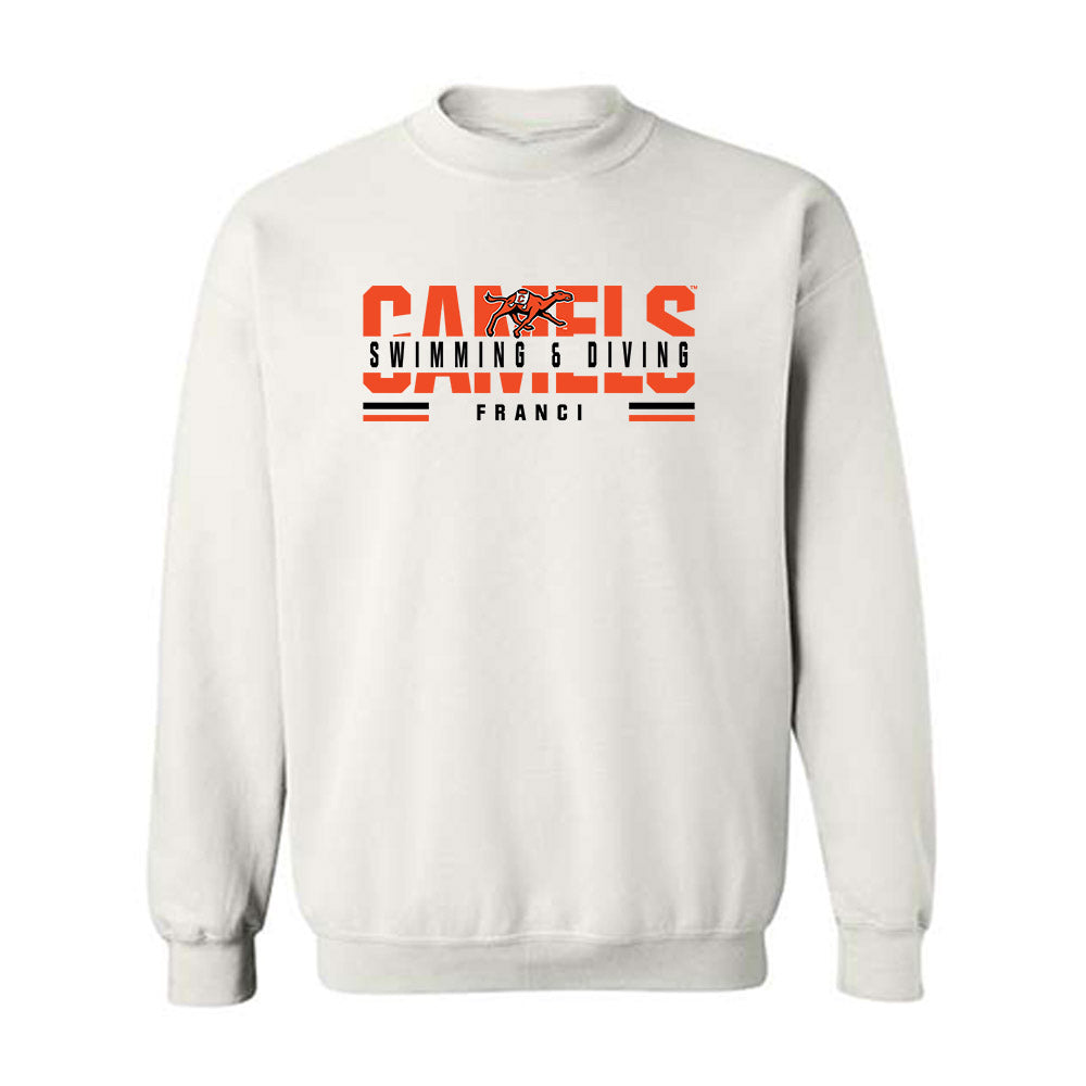 Campbell - NCAA Women's Swimming & Diving : Bailey Franci - Classic Fashion Shersey Crewneck Sweatshirt-0