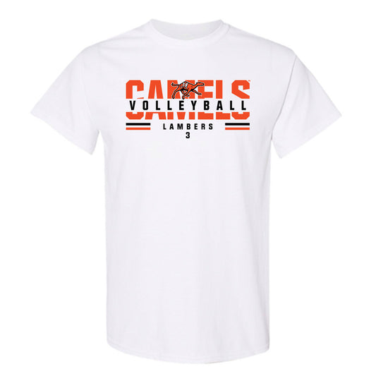 Campbell - NCAA Women's Volleyball : Maddie Lambers - Classic Fashion Shersey T-Shirt-0