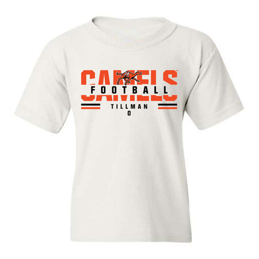 Campbell - NCAA Football : CJ Tillman - Youth T-Shirt