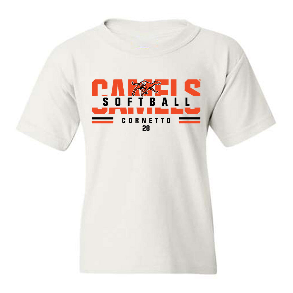 Campbell - NCAA Softball : Hannah Cornetto - Classic Fashion Shersey Youth T-Shirt-0