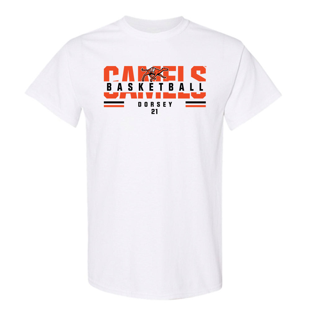 Campbell - NCAA Men's Basketball : Nolan Dorsey - Classic Fashion Shersey T-Shirt-0