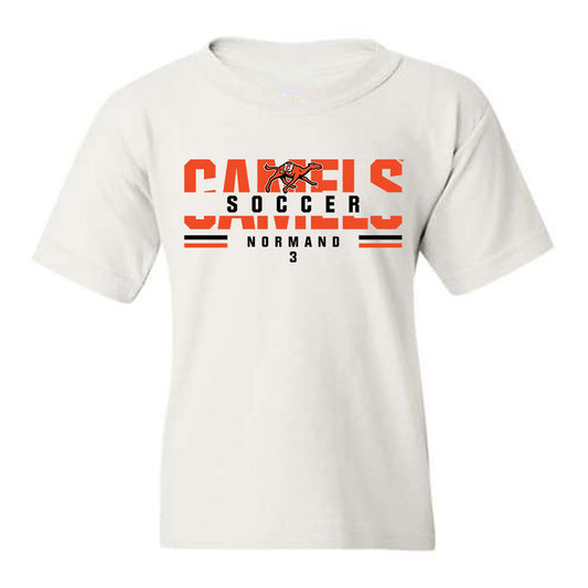 Campbell - NCAA Women's Soccer : Abygaelle Normand - Youth T-Shirt