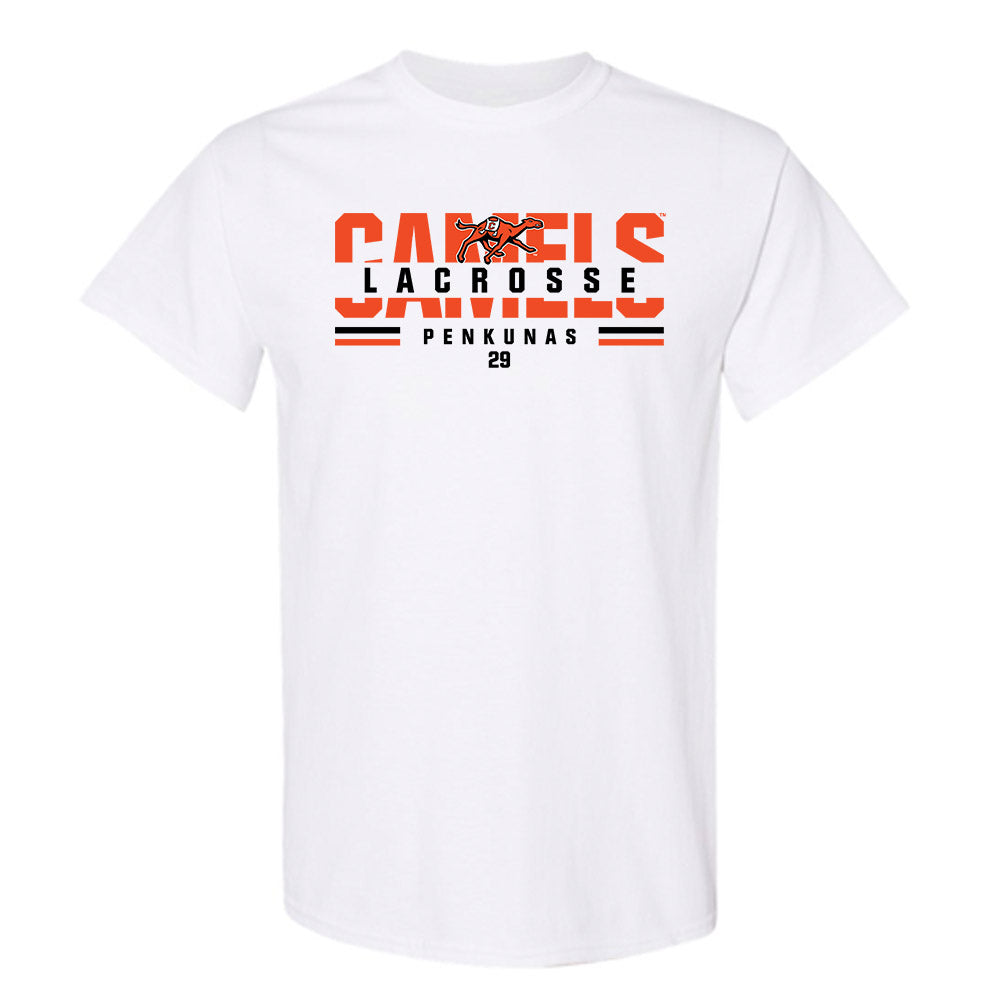 Campbell - NCAA Women's Lacrosse : Emma Penkunas - Classic Fashion Shersey T-Shirt-0