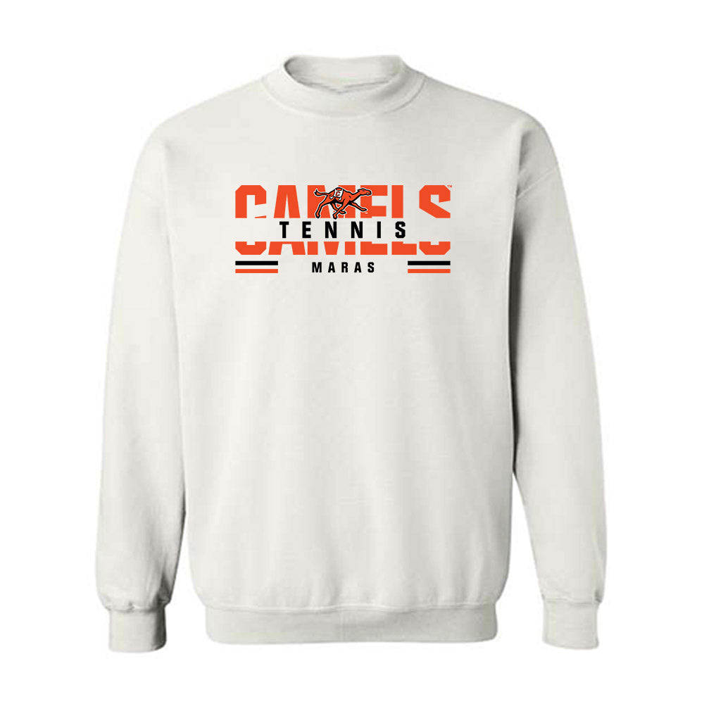 Campbell - NCAA Women's Tennis : Jessica Maras - Classic Fashion Shersey Crewneck Sweatshirt-0