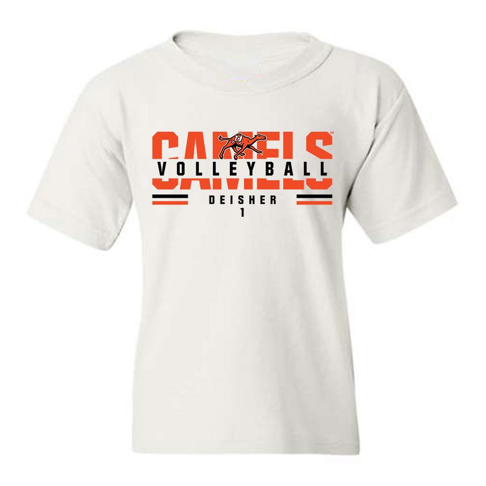 Campbell - NCAA Women's Volleyball : Katherine Deisher - Youth T-Shirt