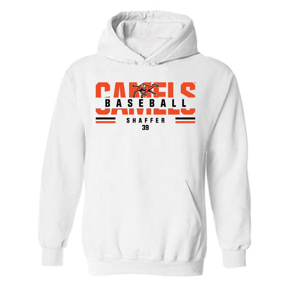 Campbell - NCAA Baseball : Braxton Shaffer - Classic Fashion Shersey Hooded Sweatshirt-0