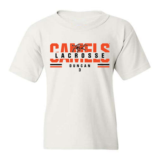 Campbell - NCAA Women's Lacrosse : McKenna Duncan - Classic Fashion Shersey Youth T-Shirt-0