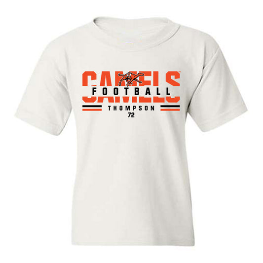 Campbell - NCAA Football : Donovan Thompson - Classic Fashion Shersey Youth T-Shirt-0