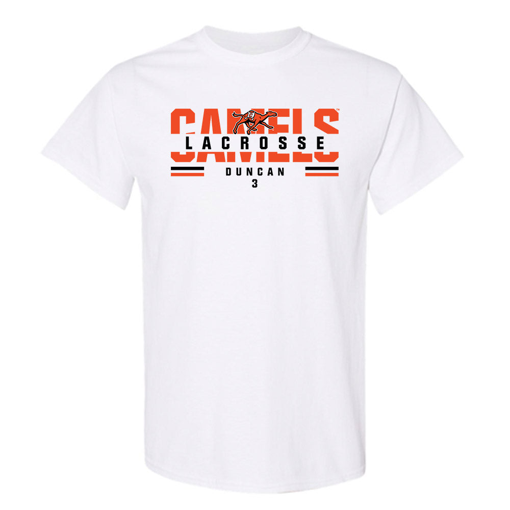 Campbell - NCAA Women's Lacrosse : McKenna Duncan - Classic Fashion Shersey T-Shirt-0