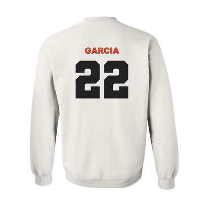 Campbell - NCAA Men's Soccer : Ronaldo Garcia - Classic Shersey Crewneck Sweatshirt-1