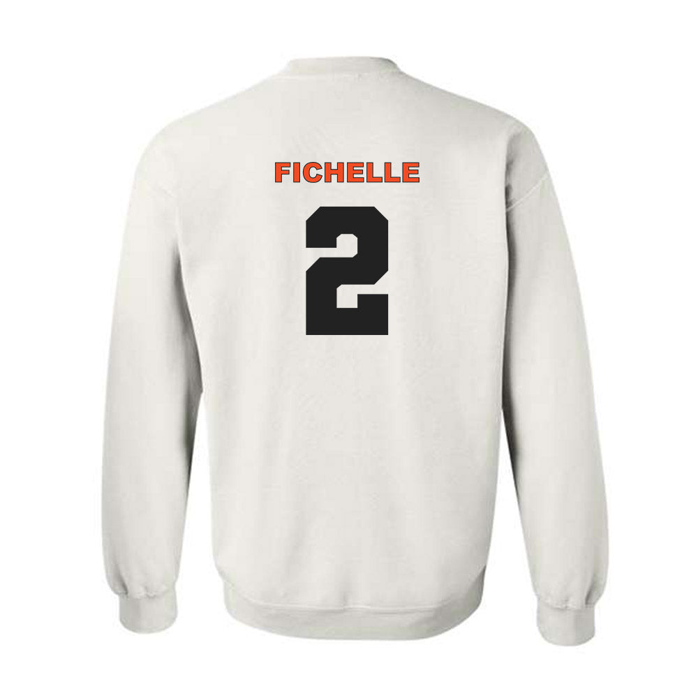 Campbell - NCAA Men's Soccer : Lilian Fichelle - Classic Shersey Crewneck Sweatshirt-1