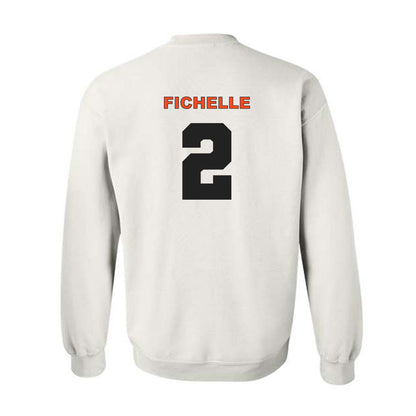 Campbell - NCAA Men's Soccer : Lilian Fichelle - Classic Shersey Crewneck Sweatshirt-1