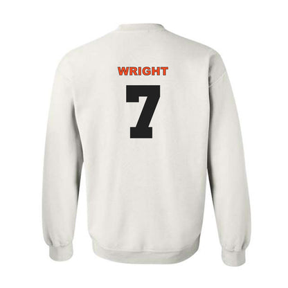 Campbell - NCAA Men's Soccer : Marco Wright - Classic Shersey Crewneck Sweatshirt-1