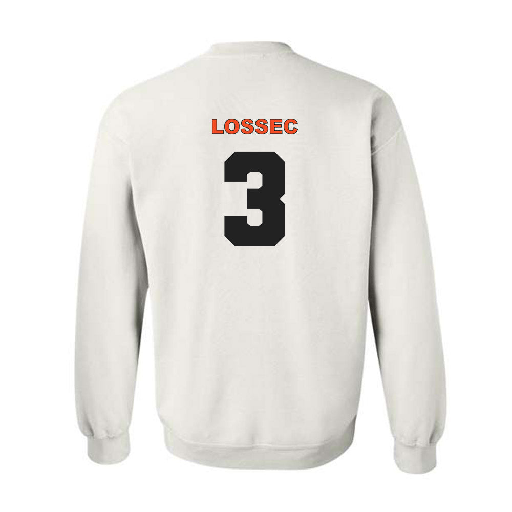 Campbell - NCAA Men's Soccer : Teva Lossec - Classic Shersey Crewneck Sweatshirt