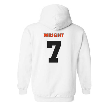 Campbell - NCAA Men's Soccer : Marco Wright - Classic Shersey Hooded Sweatshirt-1