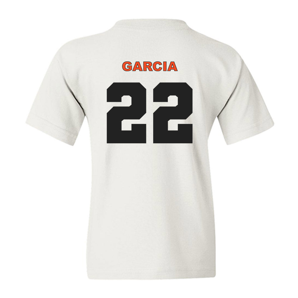 Campbell - NCAA Men's Soccer : Ronaldo Garcia - Classic Shersey Youth T-Shirt-1