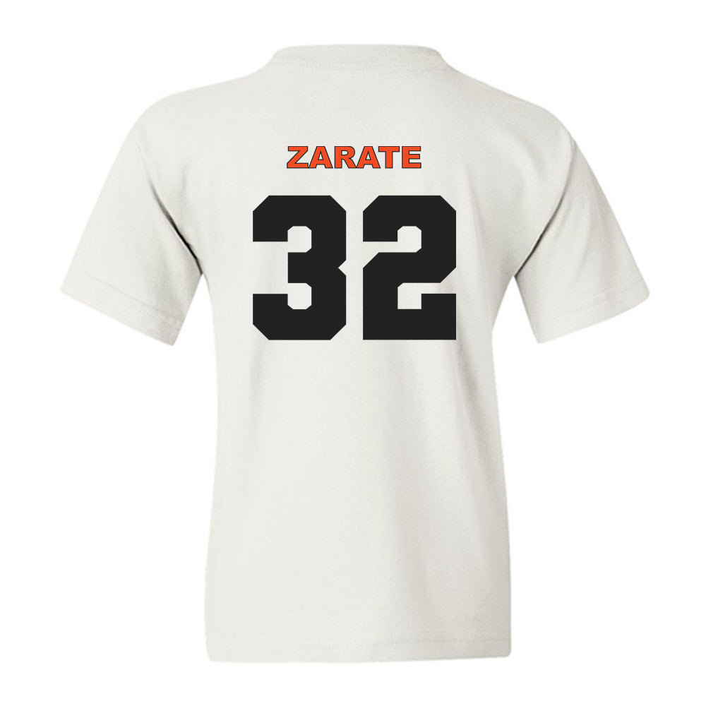 Campbell - NCAA Men's Soccer : Gabe Zarate - Classic Shersey Youth T-Shirt-1