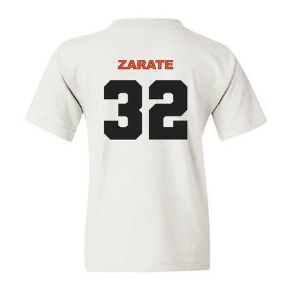 Campbell - NCAA Men's Soccer : Gabe Zarate - Classic Shersey Youth T-Shirt-1