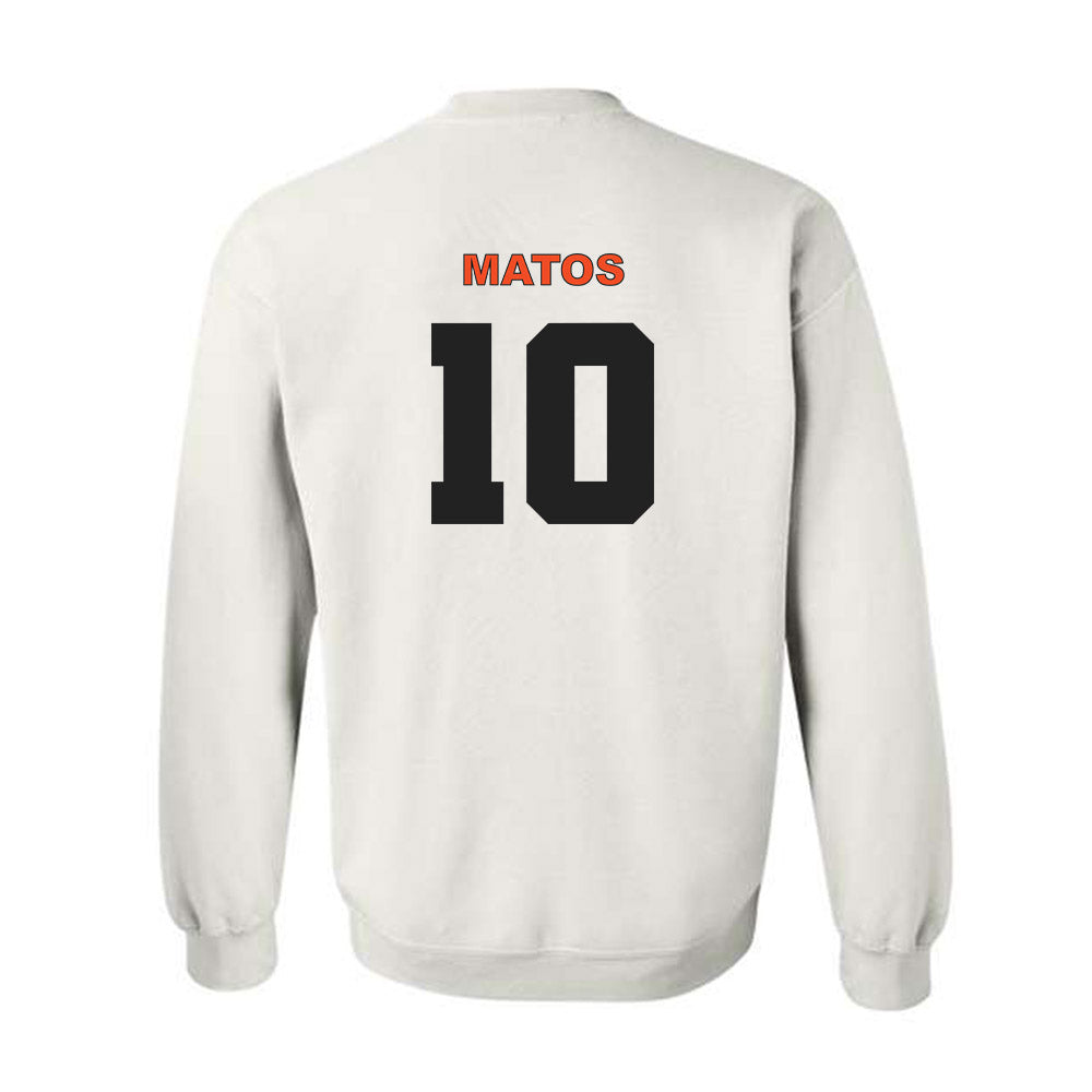 Campbell - NCAA Men's Soccer : Filipe Matos - Classic Shersey Crewneck Sweatshirt-1
