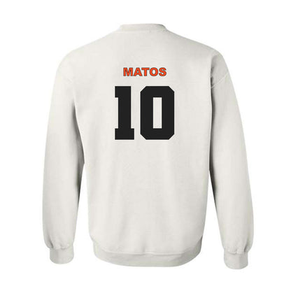 Campbell - NCAA Men's Soccer : Filipe Matos - Classic Shersey Crewneck Sweatshirt-1