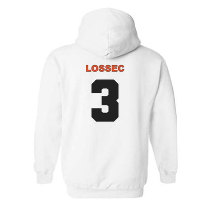 Campbell - NCAA Men's Soccer : Teva Lossec - Classic Shersey Hooded Sweatshirt