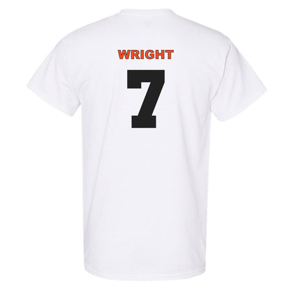 Campbell - NCAA Men's Soccer : Marco Wright - Classic Shersey T-Shirt-1