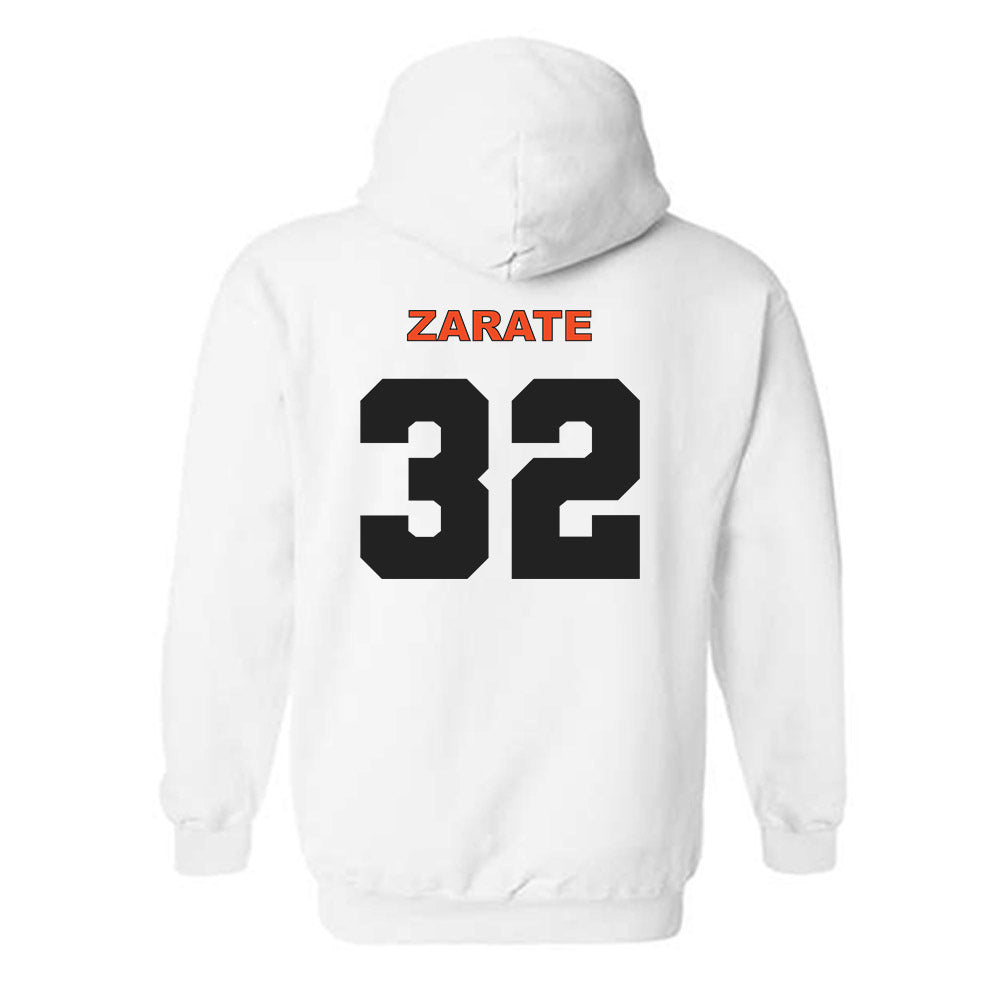 Campbell - NCAA Men's Soccer : Gabe Zarate - Classic Shersey Hooded Sweatshirt-1