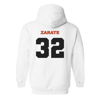 Campbell - NCAA Men's Soccer : Gabe Zarate - Classic Shersey Hooded Sweatshirt-1