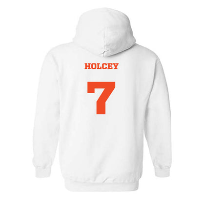 Campbell - NCAA Women's Soccer : Elise Holcey - Replica Shersey Hooded Sweatshirt