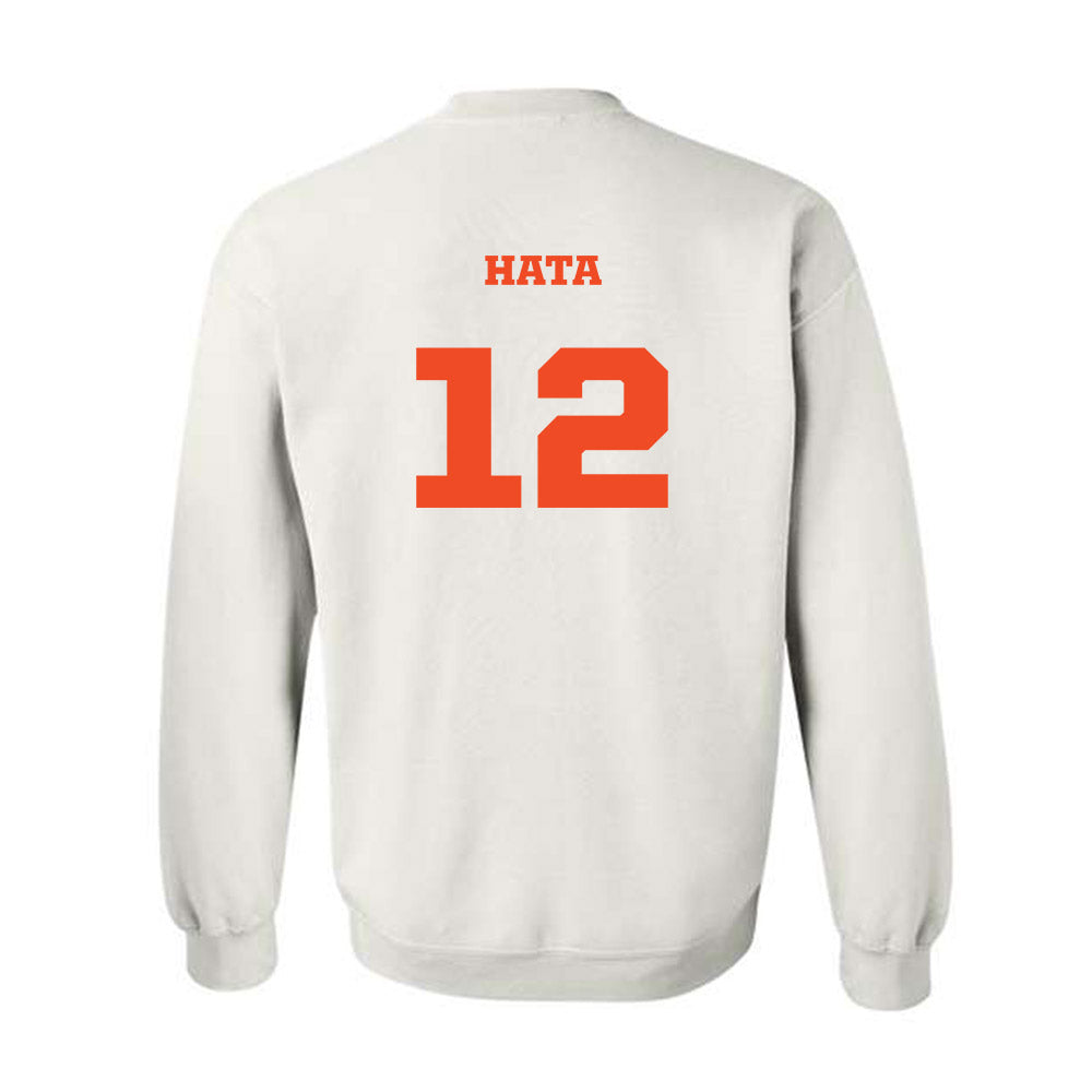 Campbell - NCAA Men's Soccer : Kyoji Hata - Replica Shersey Crewneck Sweatshirt