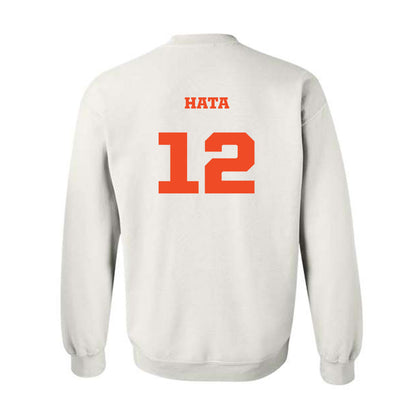 Campbell - NCAA Men's Soccer : Kyoji Hata - Replica Shersey Crewneck Sweatshirt