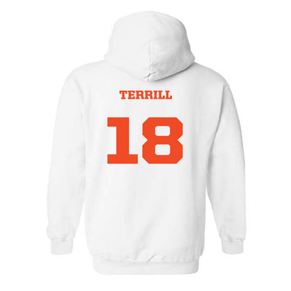 Campbell - NCAA Women's Soccer : Riley Terrill - Replica Shersey Hooded Sweatshirt