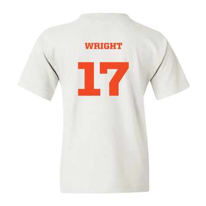 Campbell - NCAA Men's Soccer : Skyler Wright - Replica Shersey Youth T-Shirt-1