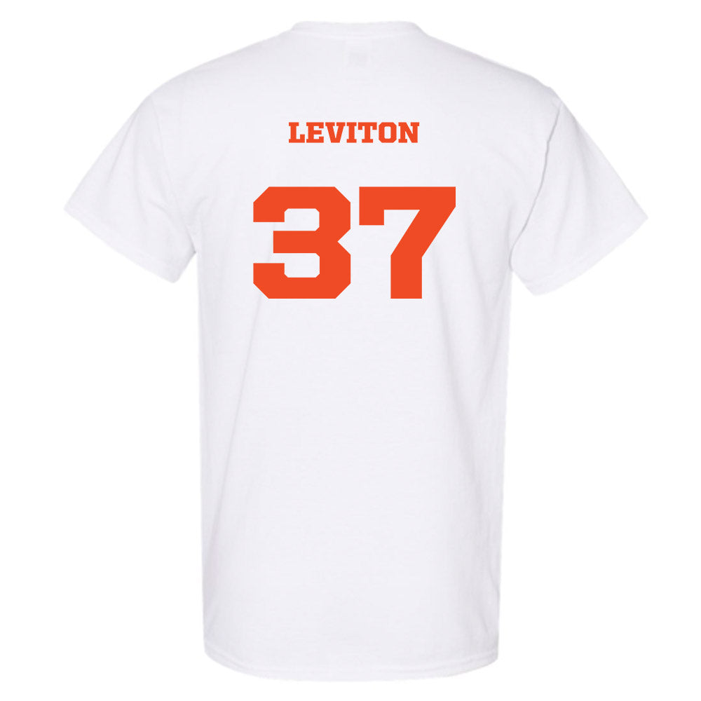 Campbell - NCAA Men's Soccer : Max Leviton - Replica Shersey T-Shirt