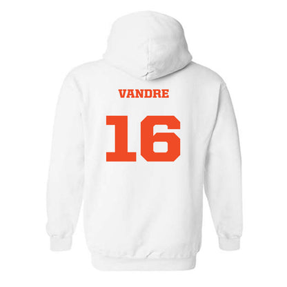 Campbell - NCAA Women's Soccer : Olivia Vandre - Replica Shersey Hooded Sweatshirt
