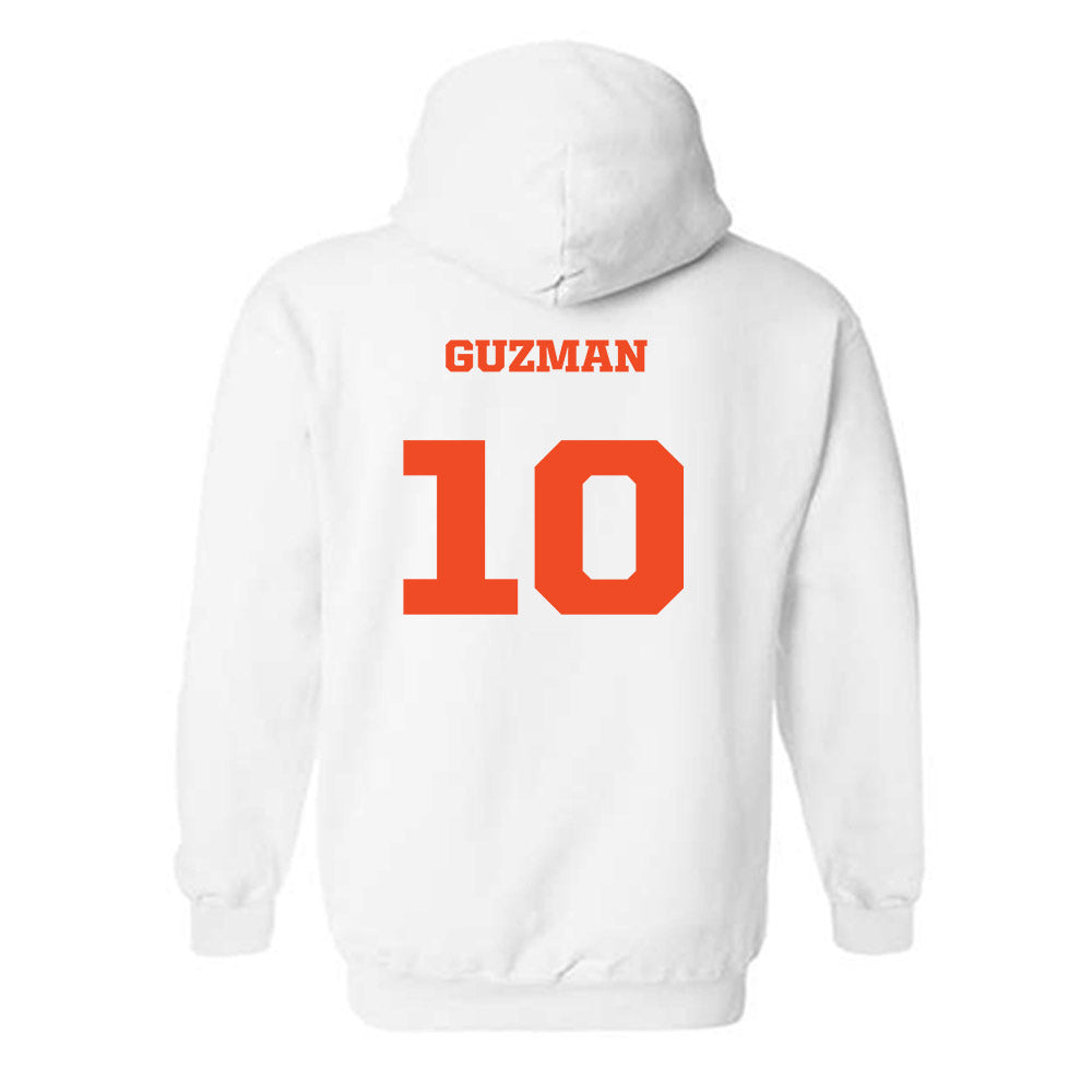 Campbell - NCAA Women's Soccer : Susan Guzman - Replica Shersey Hooded Sweatshirt