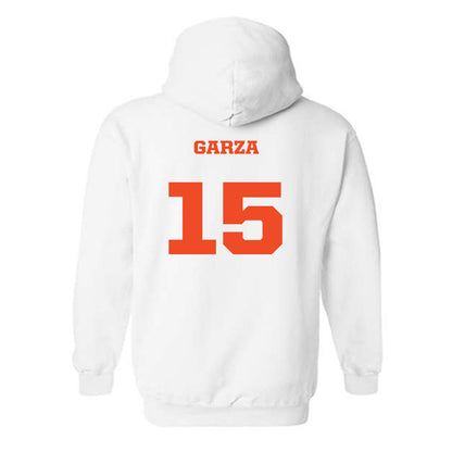 Campbell - NCAA Men's Soccer : Emilio Garza - Replica Shersey Hooded Sweatshirt