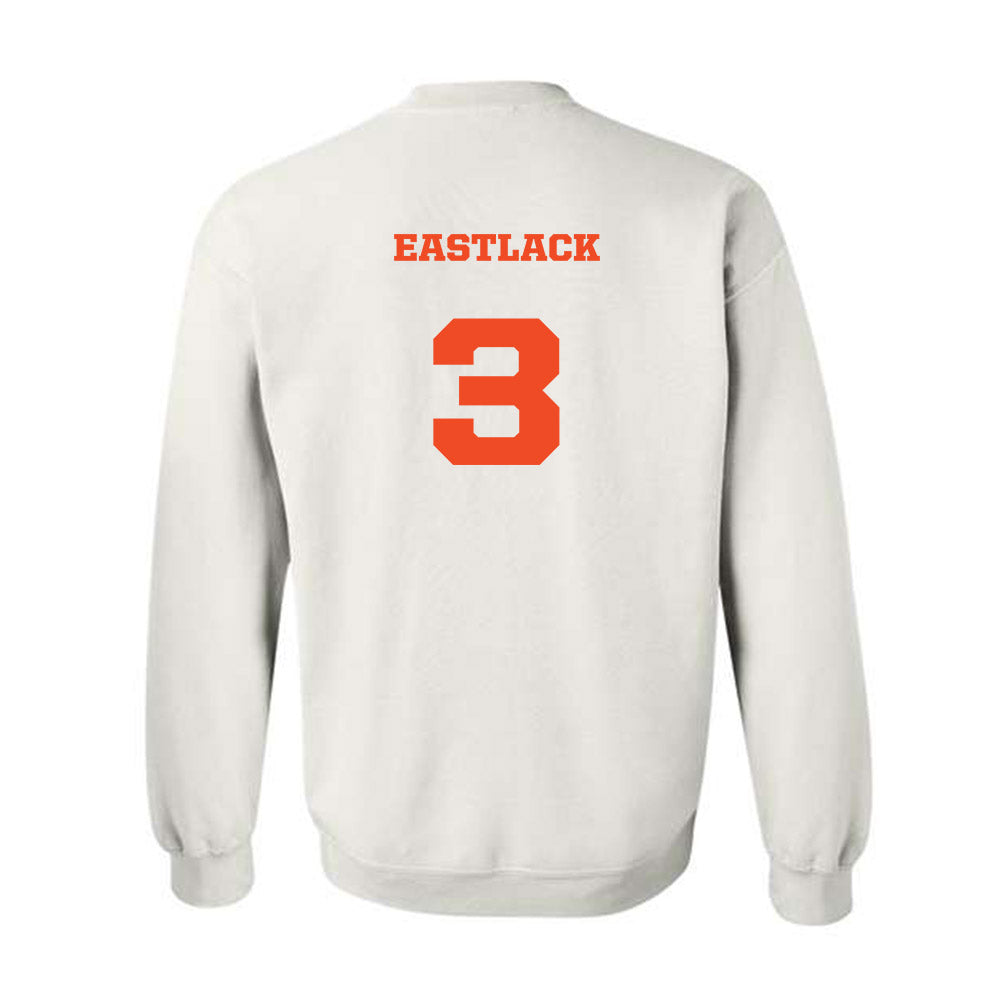 Campbell - NCAA Men's Soccer : Brogan Eastlack - Replica Shersey Crewneck Sweatshirt-1