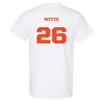 Campbell - NCAA Women's Soccer : Samantha Witte - Replica Shersey T-Shirt-1