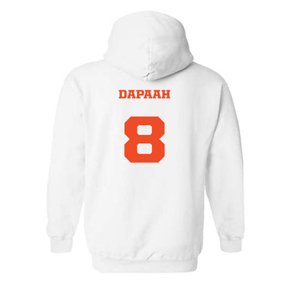 Campbell - NCAA Men's Soccer : Evans Dapaah - Replica Shersey Hooded Sweatshirt