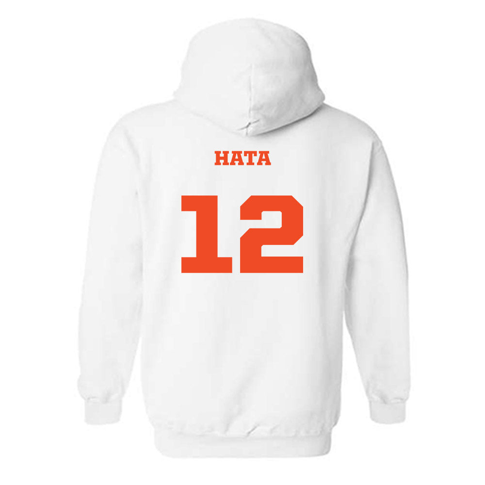 Campbell - NCAA Men's Soccer : Kyoji Hata - Replica Shersey Hooded Sweatshirt