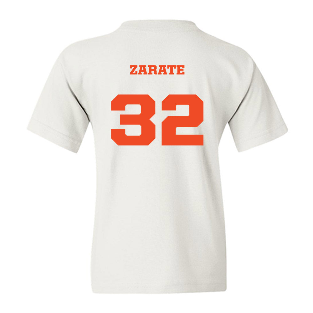 Campbell - NCAA Men's Soccer : Gabe Zarate - Replica Shersey Youth T-Shirt-1