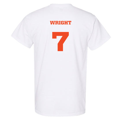 Campbell - NCAA Men's Soccer : Marco Wright - Replica Shersey T-Shirt-1