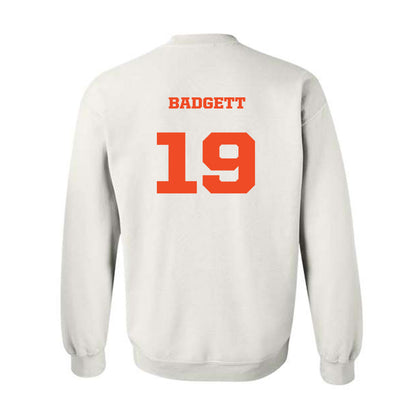 Campbell - NCAA Women's Soccer : Sadie Badgett - Replica Shersey Crewneck Sweatshirt-1