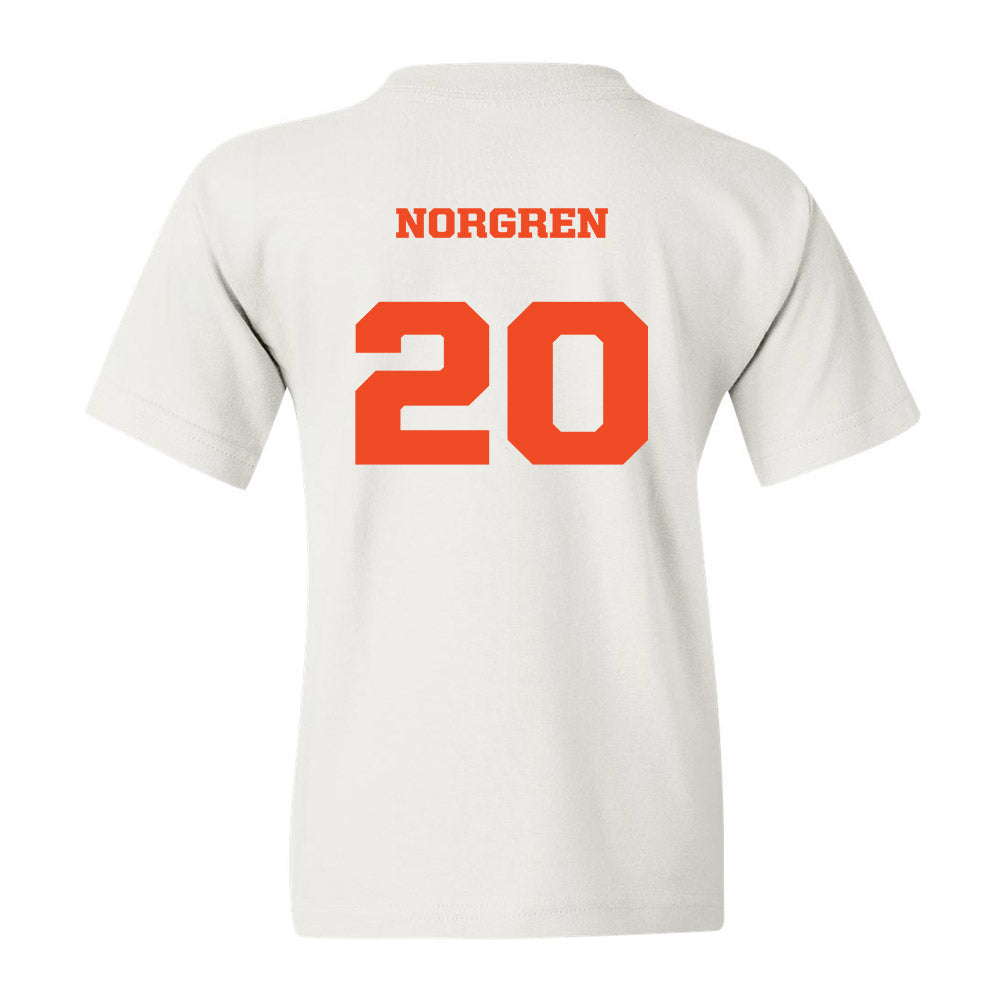 Campbell - NCAA Women's Soccer : Cazzi Norgren - Replica Shersey Youth T-Shirt